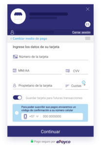 Suscripciones - :: Pasarela de pagos electrónicos Colombia | ePayco