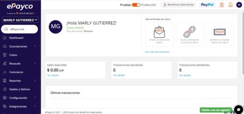 inactivación cuentas Epayco - Pasarela de Pagos en Colombia — ePayco ...
